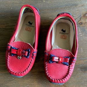 FERRIONI GIRLS LOAFER DRIVER SHOES SIZE 28 so cute